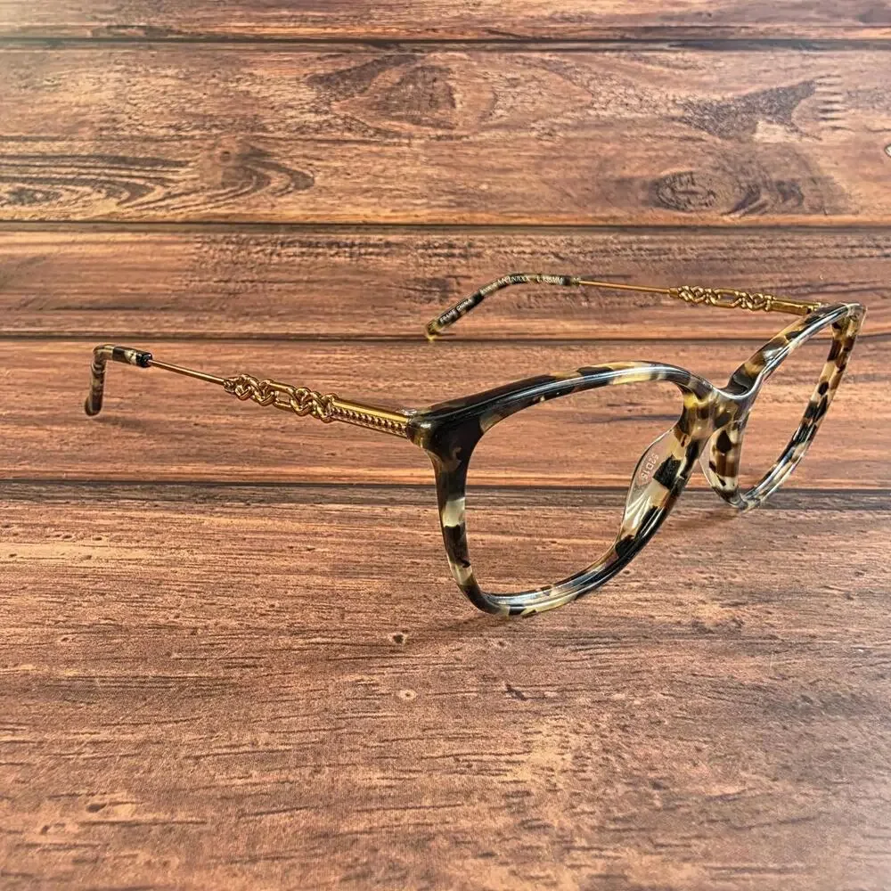 Jessica McClintock Women's Tortoise Cat Eye Glasses 52-15-135mm FRAMES‎ ONLY